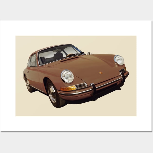 Porsche 911 Wall Art by candcretro